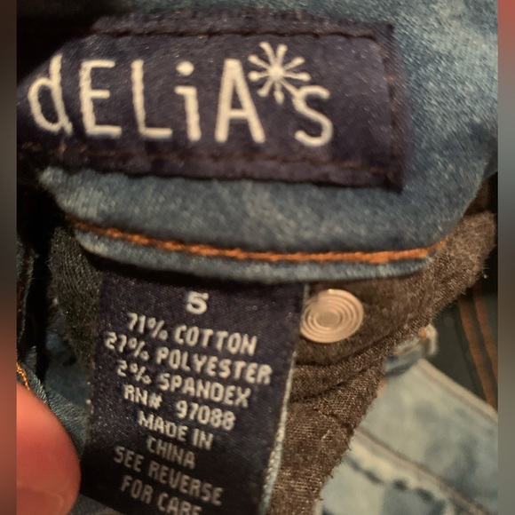 dELiA’s Olivia Light Wash Jeggings - Size 5 - Picture 2 of 2